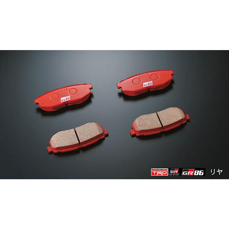 TRD TOYOTA GR86 (ハチロク) ZN8 / FA24 用 GRブレーキパッドセット