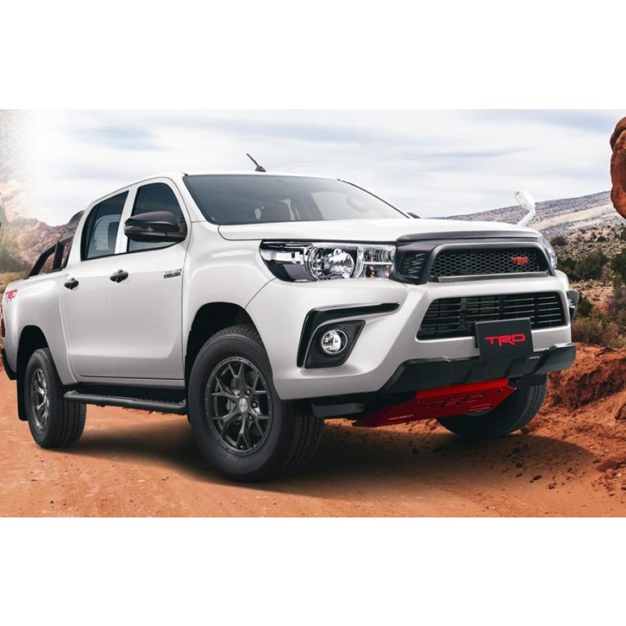 ハイラックス gun125 GRフロントバンパーカバー トヨタ ハイラックス GUN125 ブラックラリー エディション