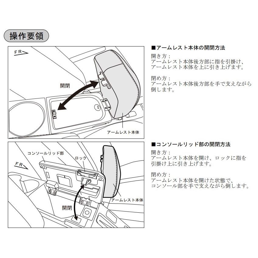 TRD GR COPEN (GR コペン) LA400K 用 TRD GRアームレスト