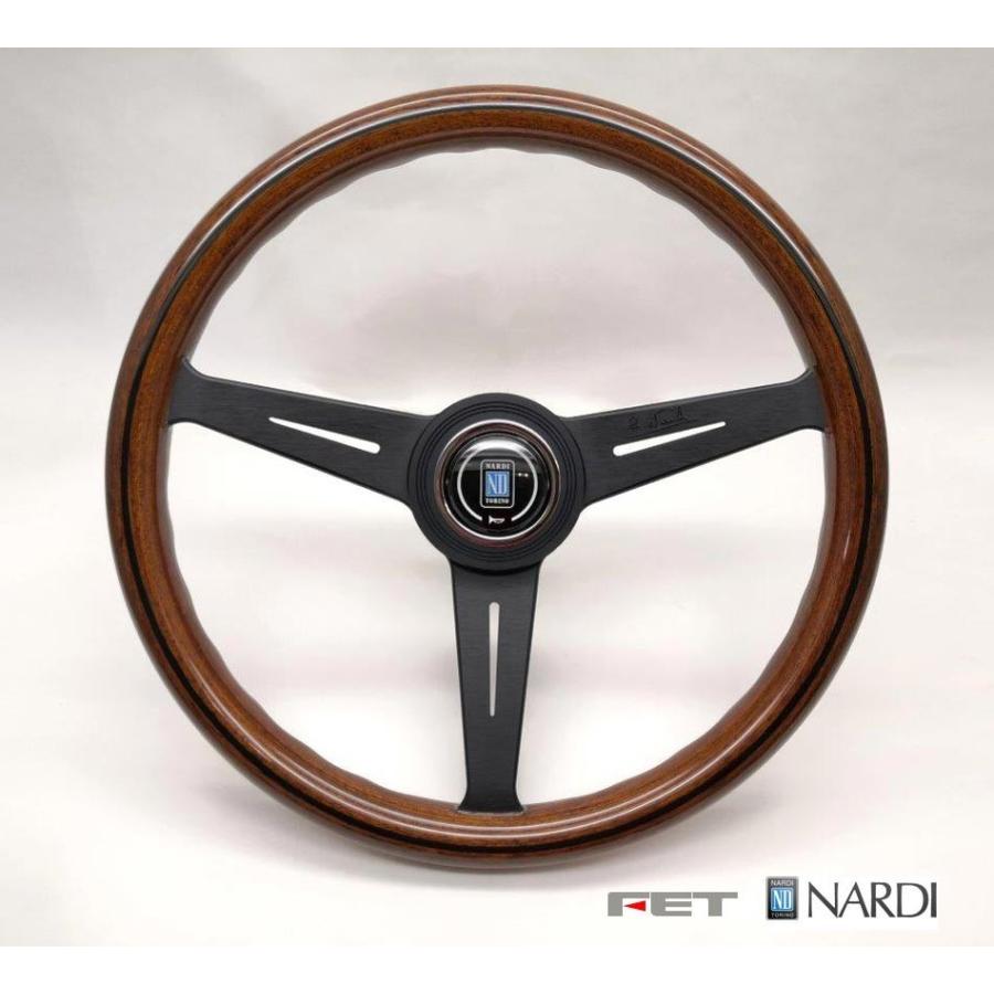 NARDI [ FET NARDI CLASSIC WOOD 36φ ] 360mm ウッド＆ブラック