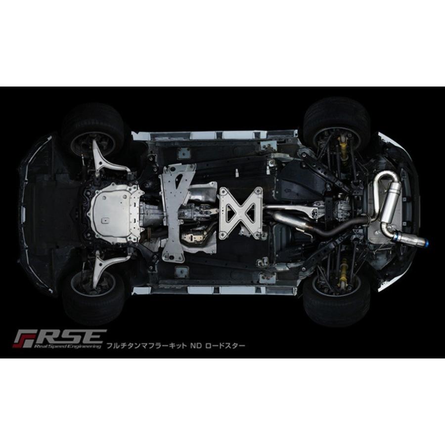 [個人宅発送OK] ロードスター　ND5RC / P5-VP用 リアルスピードエンジニアリング フルチタンマフラー  品番 RB6090-MZ06A (RSE FULL TITANIUM EXHAUST)の画像