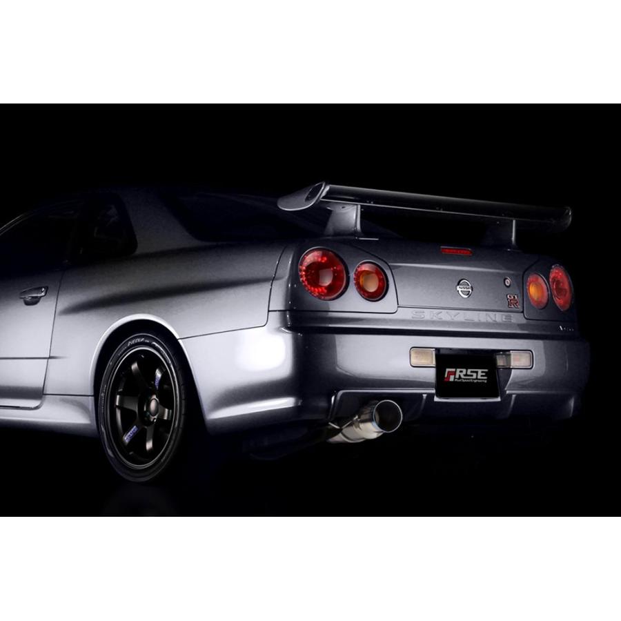 日産　スカイライン　GTR   BNR34純正マフラーセット SKYLINE GT-R スカイラインGT-R BNR34 / RB26DETT用 リアルスピード
