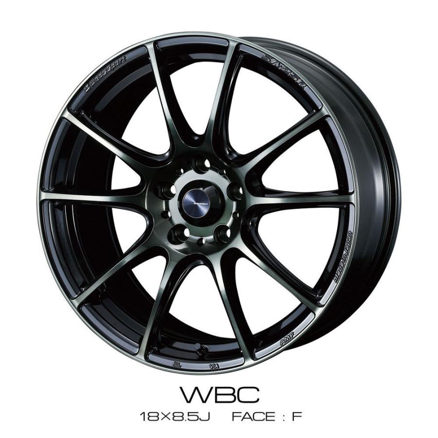WEDS（ウェッズ） Weds Sports SA-25R 18inch 7.5j +35 5H / 114.3 WBC