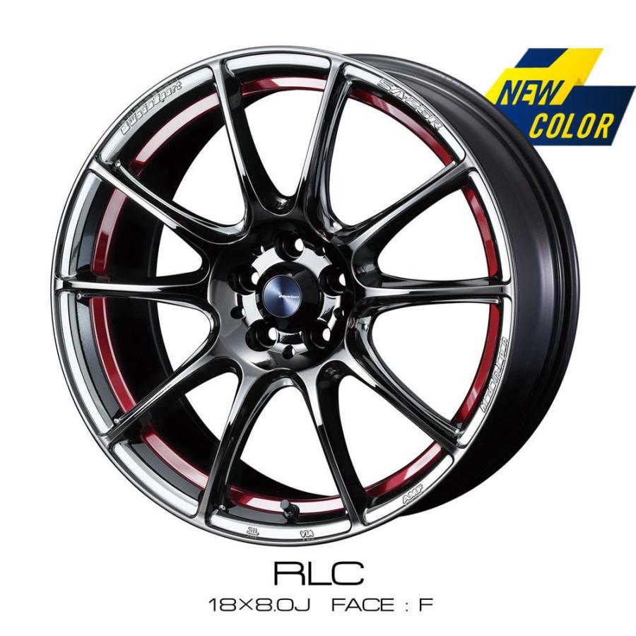 WEDS Weds Sports SA-25R 18inch 8.5j +45 5H / 100 RLC (1本