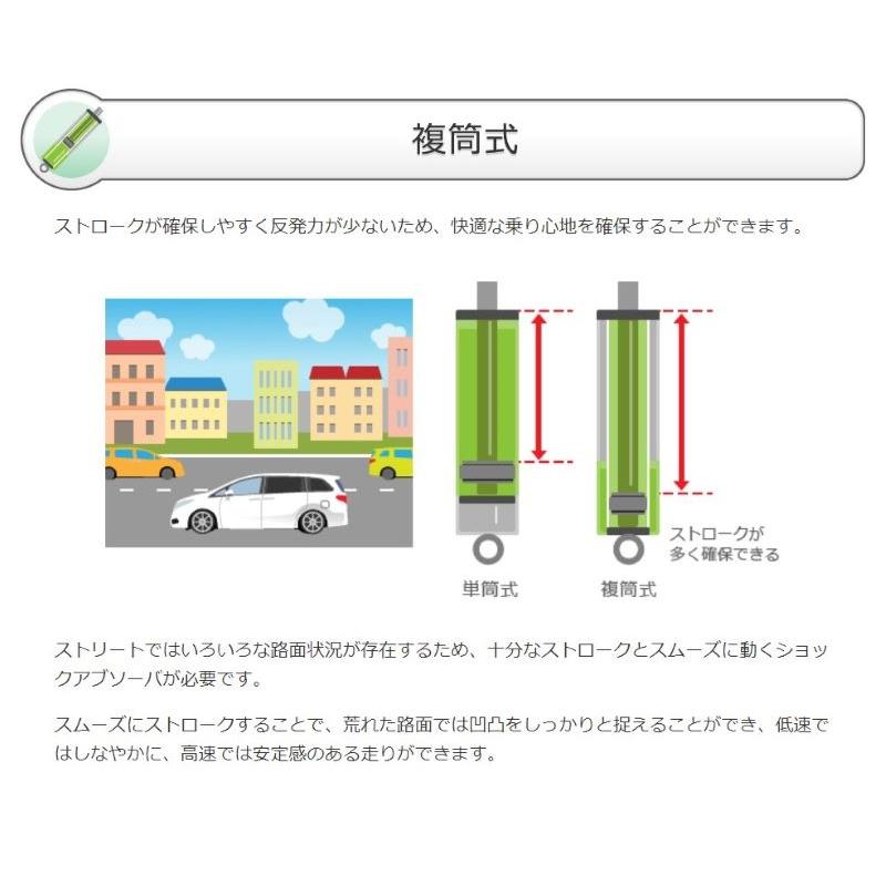 ハリアー プラグインハイブリッド　AXUP85 (4WD車)用  TEIN Endura Pro PLUS 減衰力調整式 純正交換タイプ ショックアブソーバー VSAAG-B1DS2 (テイン 4本set)｜kazoon｜09