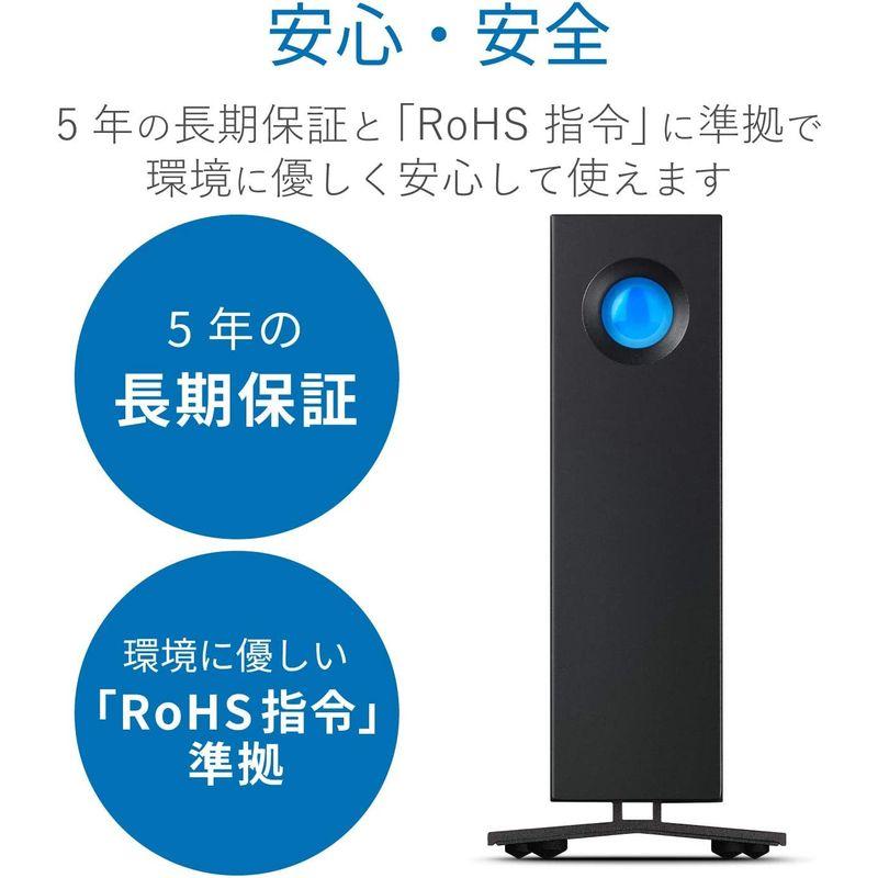 LaCie HDD 外付けハードディスク 10TB d2 Professional USBタイプC ブラック STHA10000800 SOHO 1対39 USB3.1対応 USBメモリ デュプリケーター UBC-3939S