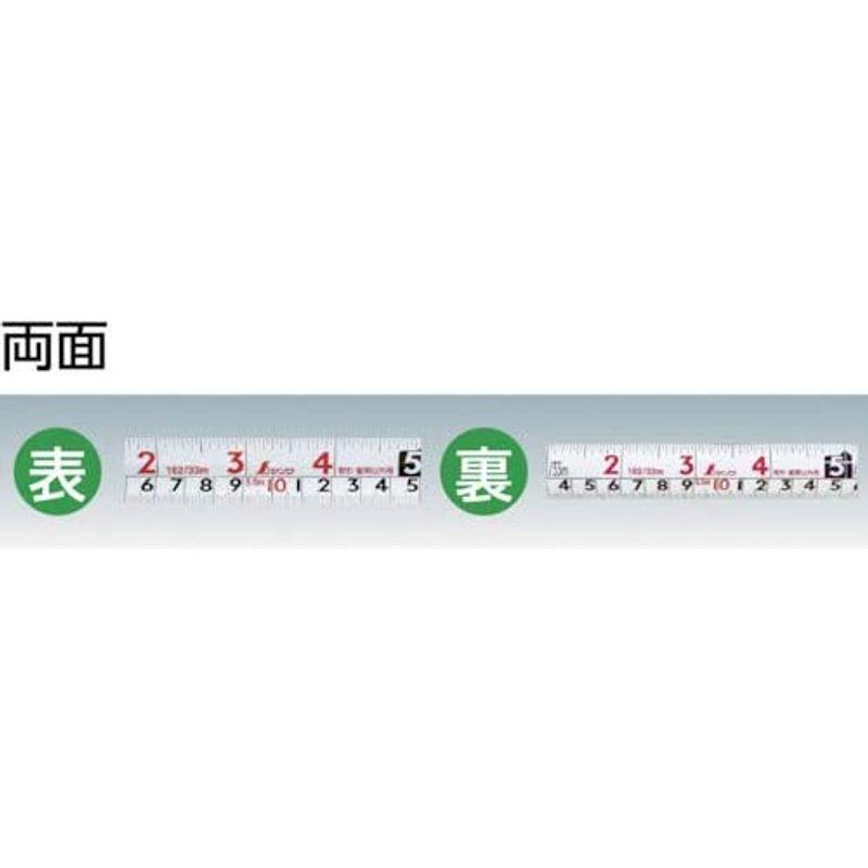 最安 シンワ測定(Shinwa Sokutei) コンベックス 25-5.5m 80866 ライトギア 尺相当目盛付 三角スケール 