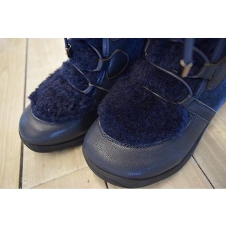 Sensounico（センソユニコ） t.b ティ−ビ− ブーツ ボア ネイビー