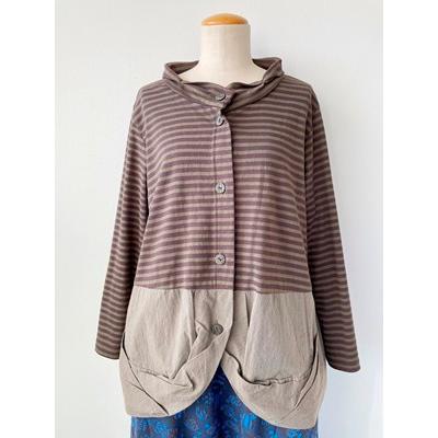 センソユニコ アウトレット 慈雨 じう レディース トップス カーディガン 長袖 ボーダー 人気ブランド 美品 リエット 通販 Yahoo ショッピング