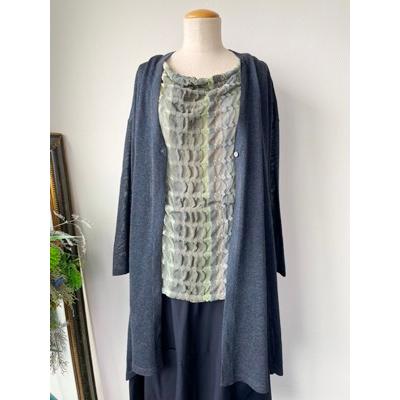 cocora　アウトレット　レディース　トップス　カーディガン　ロング　透け感あり　新古品　未使用品　美品 |  | 05