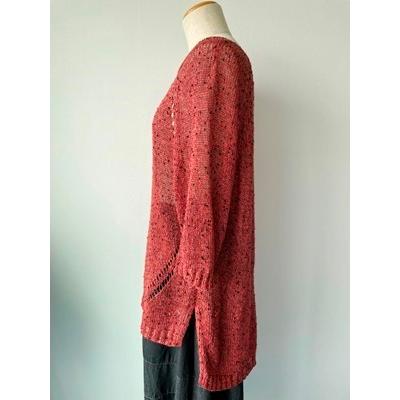 センソユニコ　アウトレット　イオコムイオ　iocommeio　レディース　トップス　ニット　カギ編み　重ね着　新古品　未使用品　美品 | Sensounico | 03