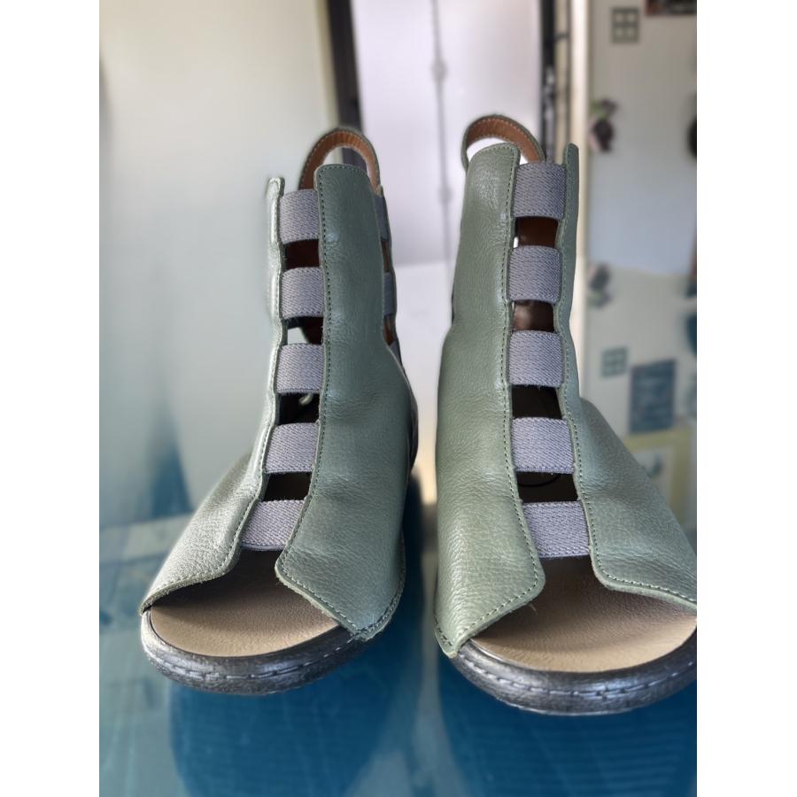 O'HOVE DE MUSEE　オーブ・デ・ミュゼ　中古　リサイクル　靴　シューズ　サマーブーツ　試し履き程度　超美品 | 