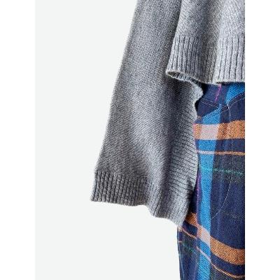 センソユニコ 慈雨 中古 センソ レディース アウター ポンチョ ニット 