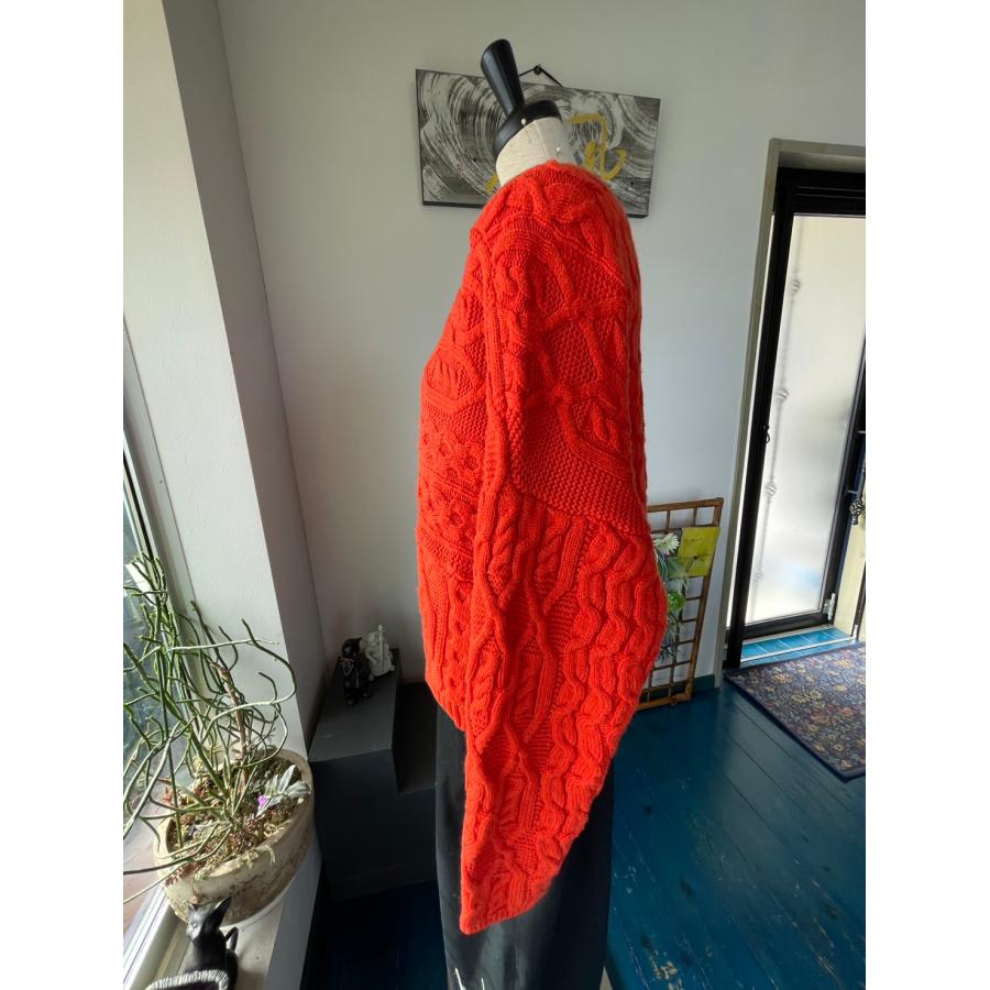 セモア　中古　レディース　トップス　ニット　カーディガン　オレンジ　長袖　美品　 |  | 03