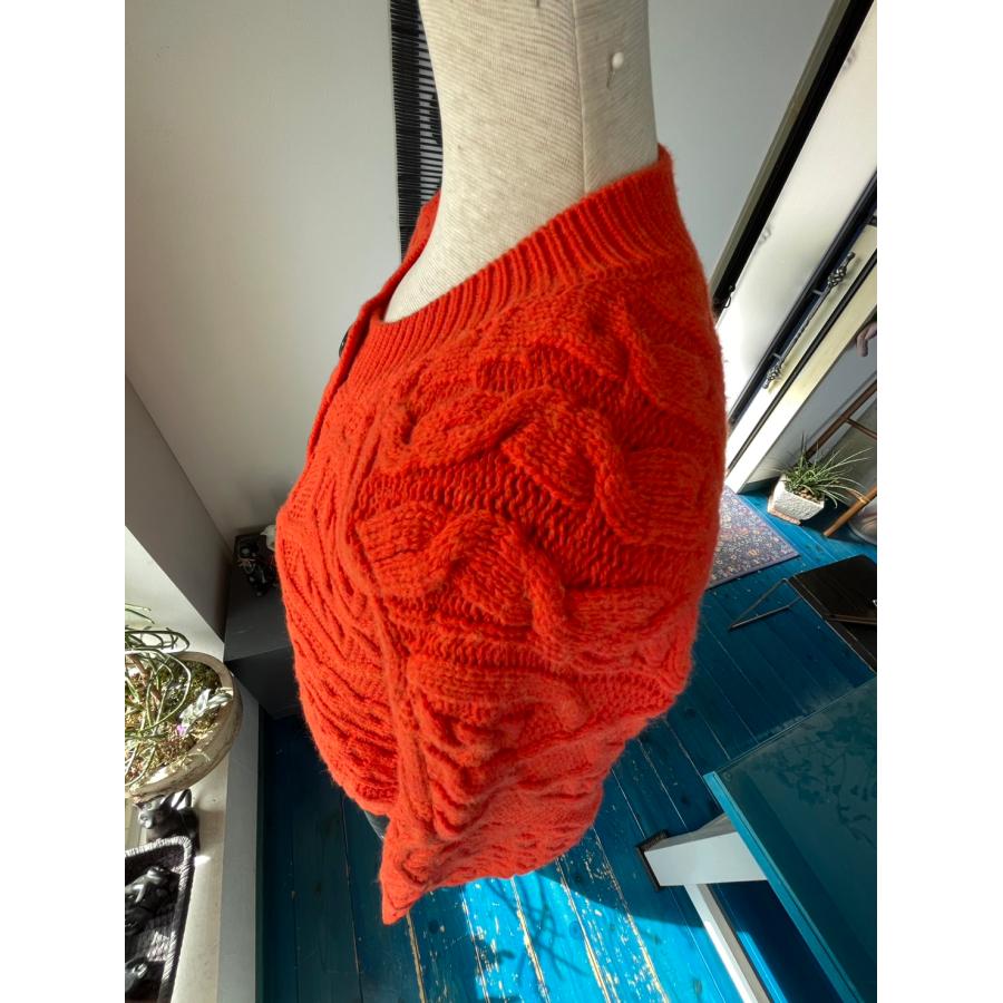 セモア　中古　レディース　トップス　ニット　カーディガン　オレンジ　長袖　美品　 |  | 04
