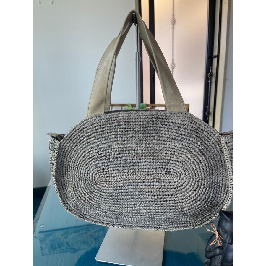 bamboo　レディース　雑貨　バッグ　麻　個性　美品 | Sensounico