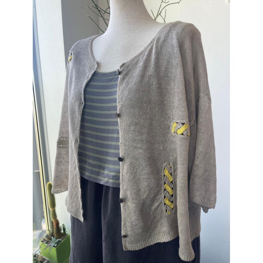 カーディガン センソユニコ イオコムイオ センソユニコ io comme io