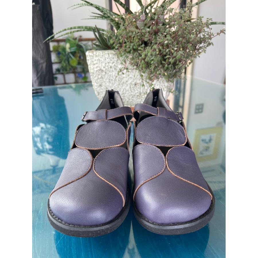 センソユニコ　慈雨　Jiu　中古　リサイクル　センソ　レディース　シューズ　靴　ストラップ　23.5cm　美品 | Sensounico | 01