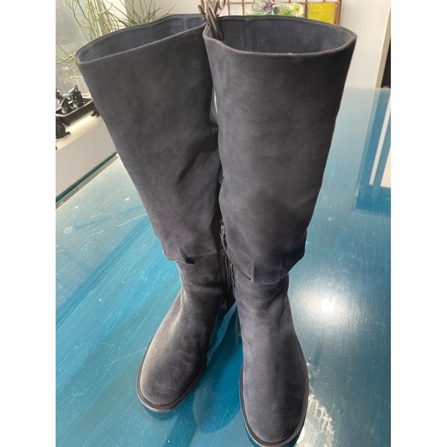 JVAM　中古　リサイクル　靴　ブーツ　ロングブーツ　スエード調　紺　超美品（試し履き程度） |  | 11