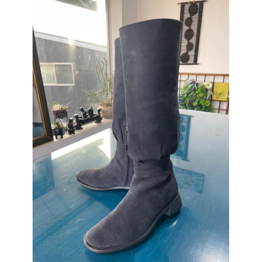 JVAM　中古　リサイクル　靴　ブーツ　ロングブーツ　スエード調　紺　超美品（試し履き程度） |  | 12