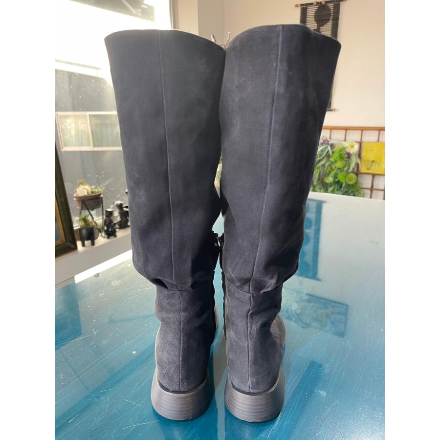 JVAM　中古　リサイクル　靴　ブーツ　ロングブーツ　スエード調　紺　超美品（試し履き程度） |  | 04