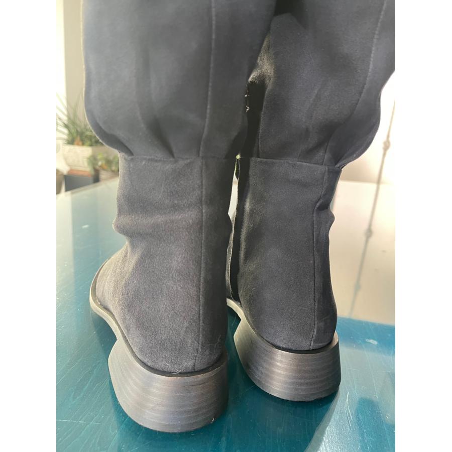 JVAM　中古　リサイクル　靴　ブーツ　ロングブーツ　スエード調　紺　超美品（試し履き程度） |  | 05