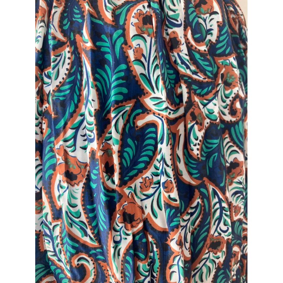 MICALLE MICALLE　レディース　ボトムス　スカート　ロングスカート　ウエストゴム　裏地付き　ペイズリー柄　美品 |  | 12