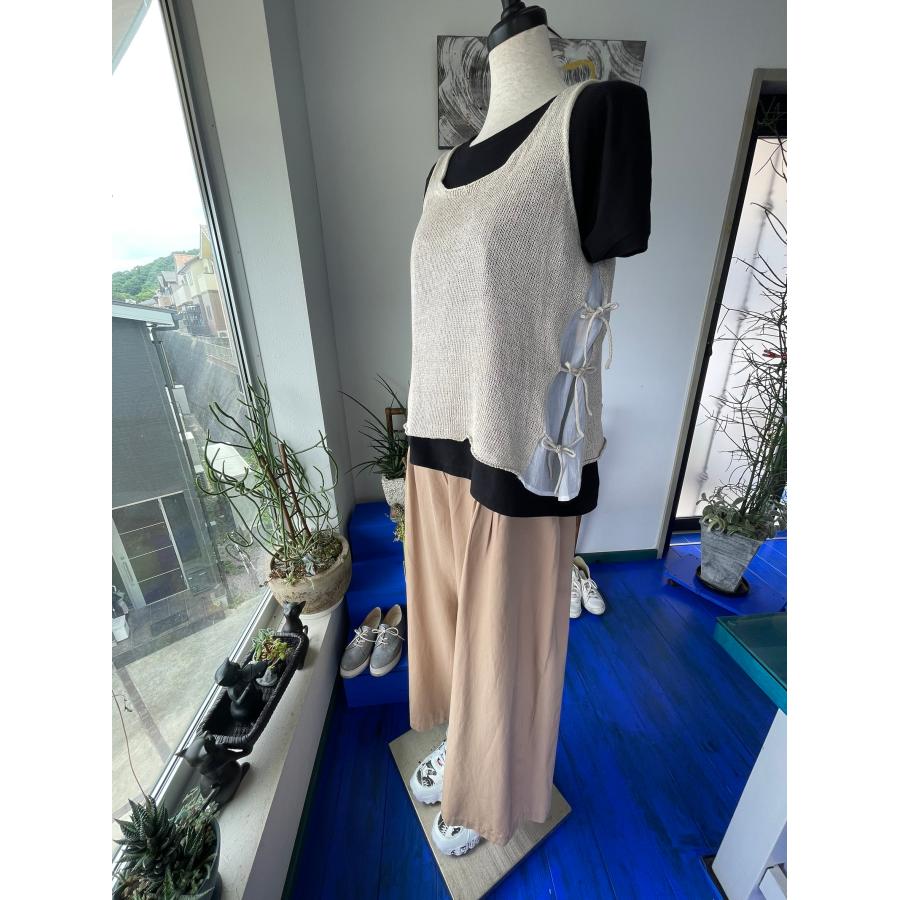 中古　レディース　トップス　ニット　ベスト　ベージュ　メッシュ　美品 |  | 12