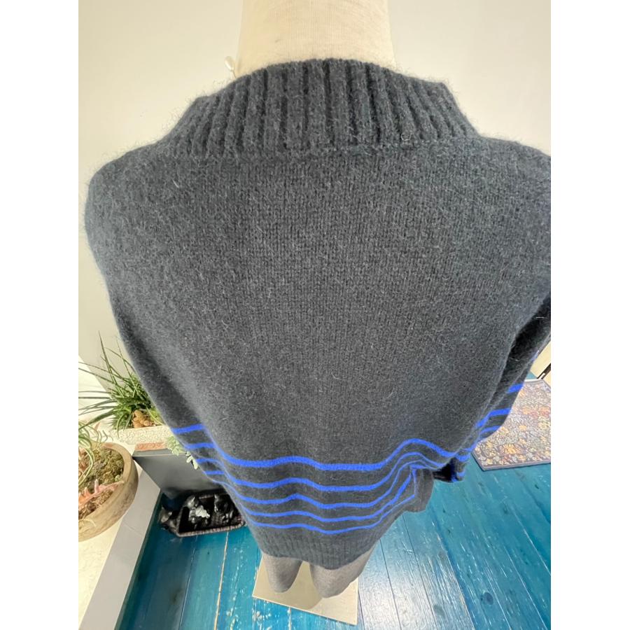 セモア　中古　レディース　トップス　ニット　長袖　ボーダー　美品 |  | 07