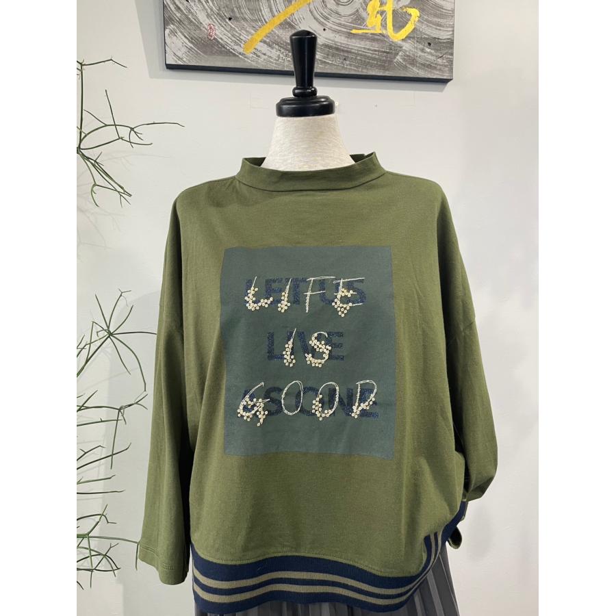 セモア　中古　レディース　トップス　カットソー　英字　スパンコール　七分袖　美品 |  | 11