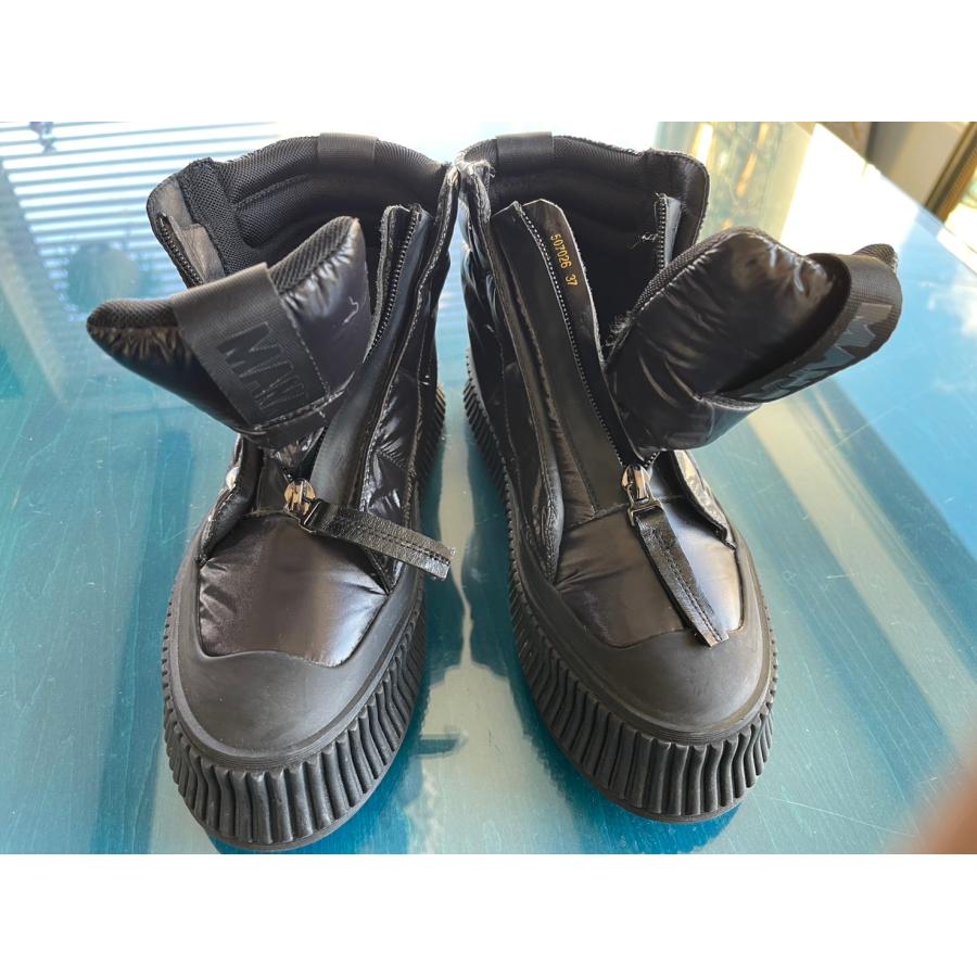 MANA　中古　リサイクル　靴　シューズ　ショートブーツ　ハイカット　23.5cm　美品 |  | 09