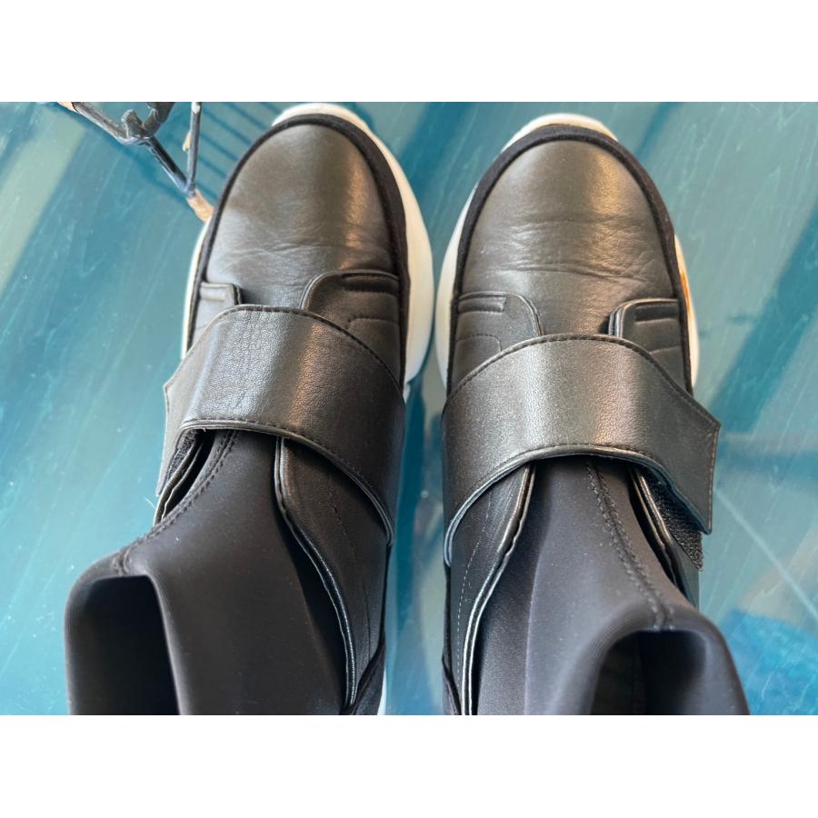 CRESCENT　中古　リサイクル　靴　シューズ　革　レザー　ベルクロスニーカー　23.5cm　美品　 |  | 02