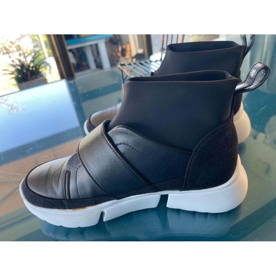 CRESCENT　中古　リサイクル　靴　シューズ　革　レザー　ベルクロスニーカー　23.5cm　美品　 |  | 03