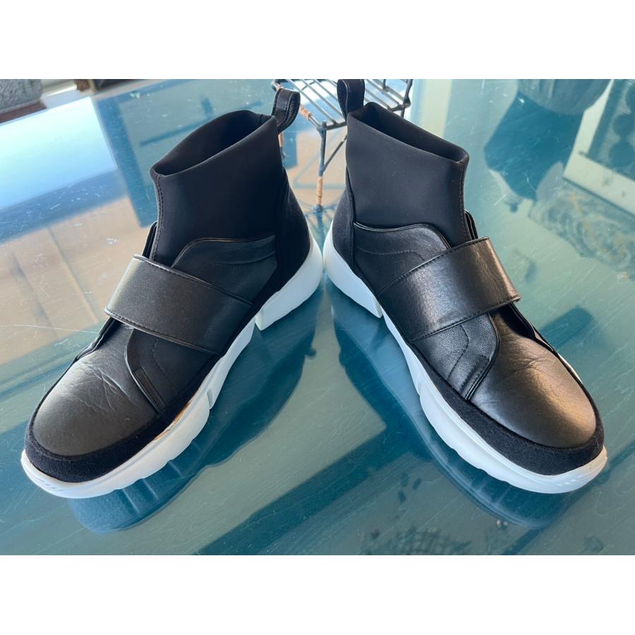 CRESCENT　中古　リサイクル　靴　シューズ　革　レザー　ベルクロスニーカー　23.5cm　美品　 |  | 04