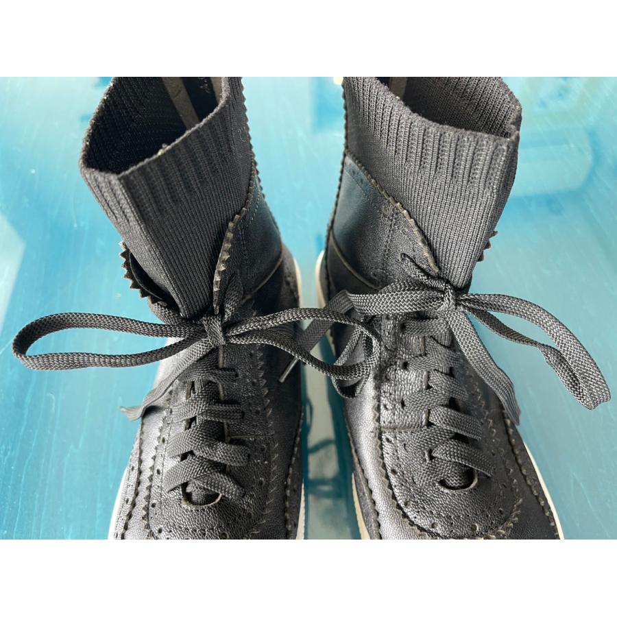 センソユニコ　t.b　センソ　中古　リサイクル　靴　ハイカット　スニーカー　レザー　24.0cm　美品　希少品 | Sensounico | 02