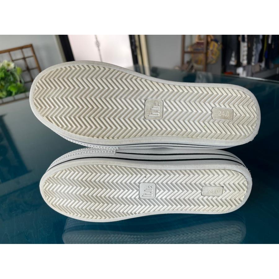 センソユニコ　t.b　センソ　中古　リサイクル　靴　ハイカット　スニーカー　レザー　24.0cm　美品　希少品 | Sensounico | 09