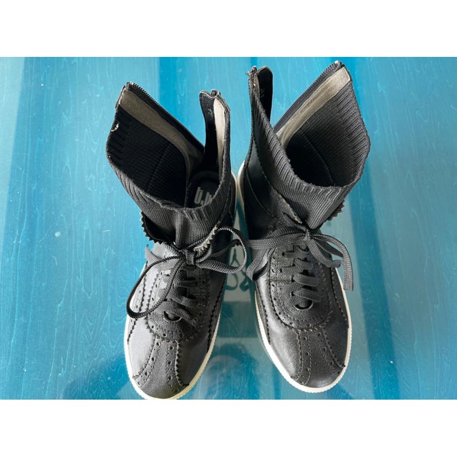 センソユニコ　t.b　センソ　中古　リサイクル　靴　ハイカット　スニーカー　レザー　24.0cm　美品　希少品 | Sensounico | 07