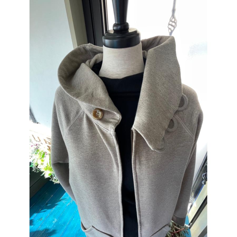 Blue Moon　中古　リサイクル　レディース　アウター　ジャンパー　ジップアップ　ベージュ　フード付き　スウェット　美品 |  | 17