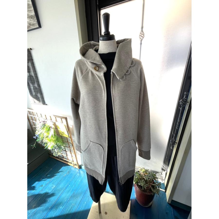 Blue Moon　中古　リサイクル　レディース　アウター　ジャンパー　ジップアップ　ベージュ　フード付き　スウェット　美品 |  | 07