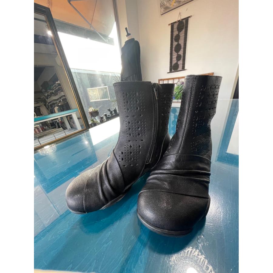 センソユニコ　t.b　センソ　中古　リサイクル　靴　ブーツ　ショートブーツ　23.0cm　美品　希少品　 | Sensounico | 01