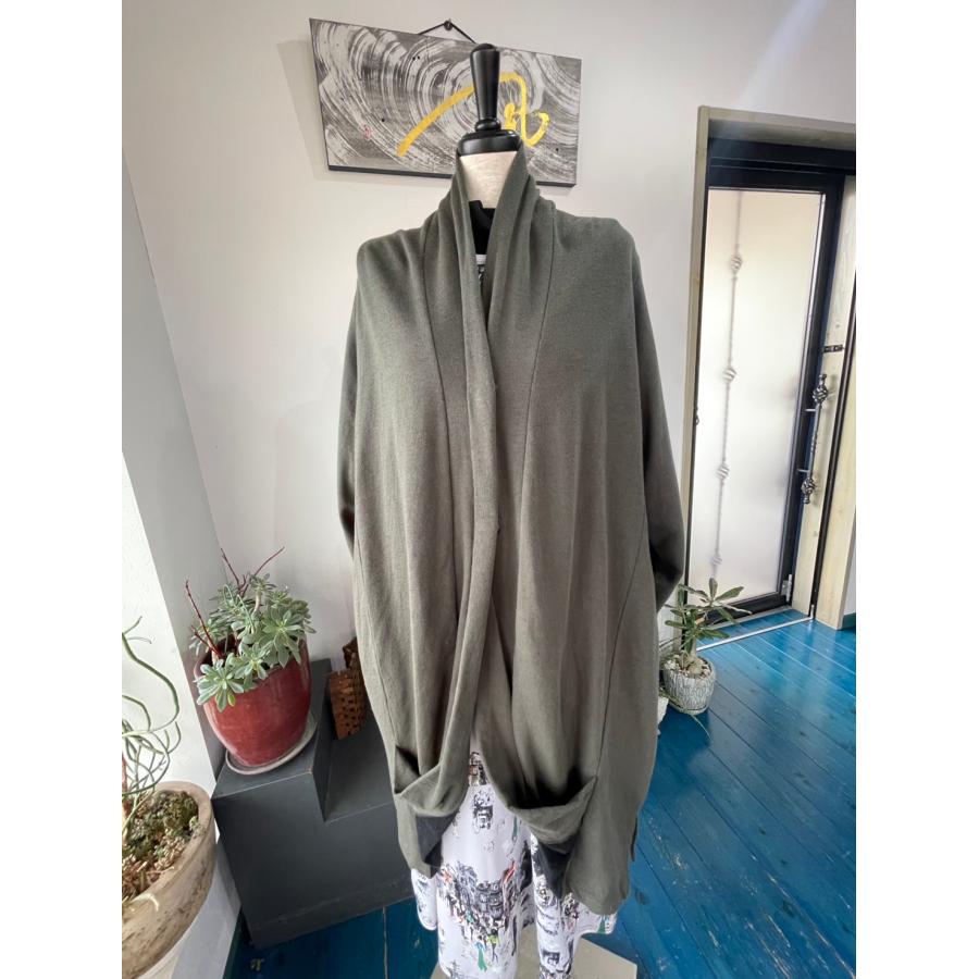 センソユニコ　萌　センソ　中古　リサイクル　レディース　コート　綿　バイカラー　美品　 | Sensounico