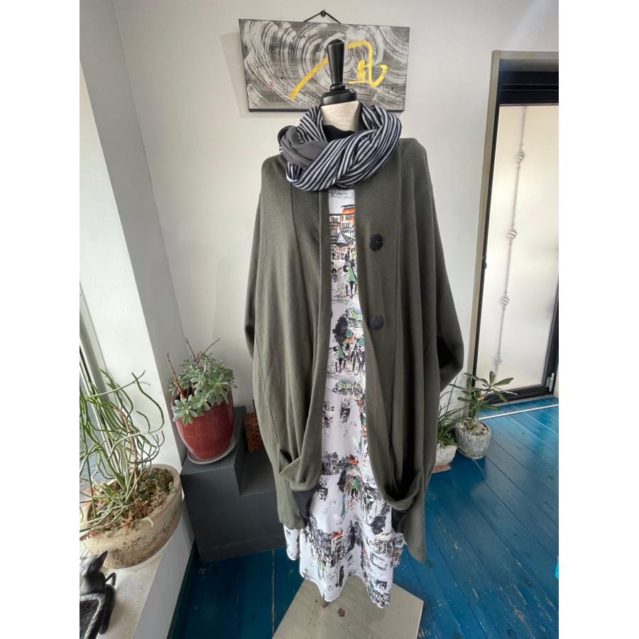 センソユニコ　萌　センソ　中古　リサイクル　レディース　コート　綿　バイカラー　美品　 | Sensounico | 12