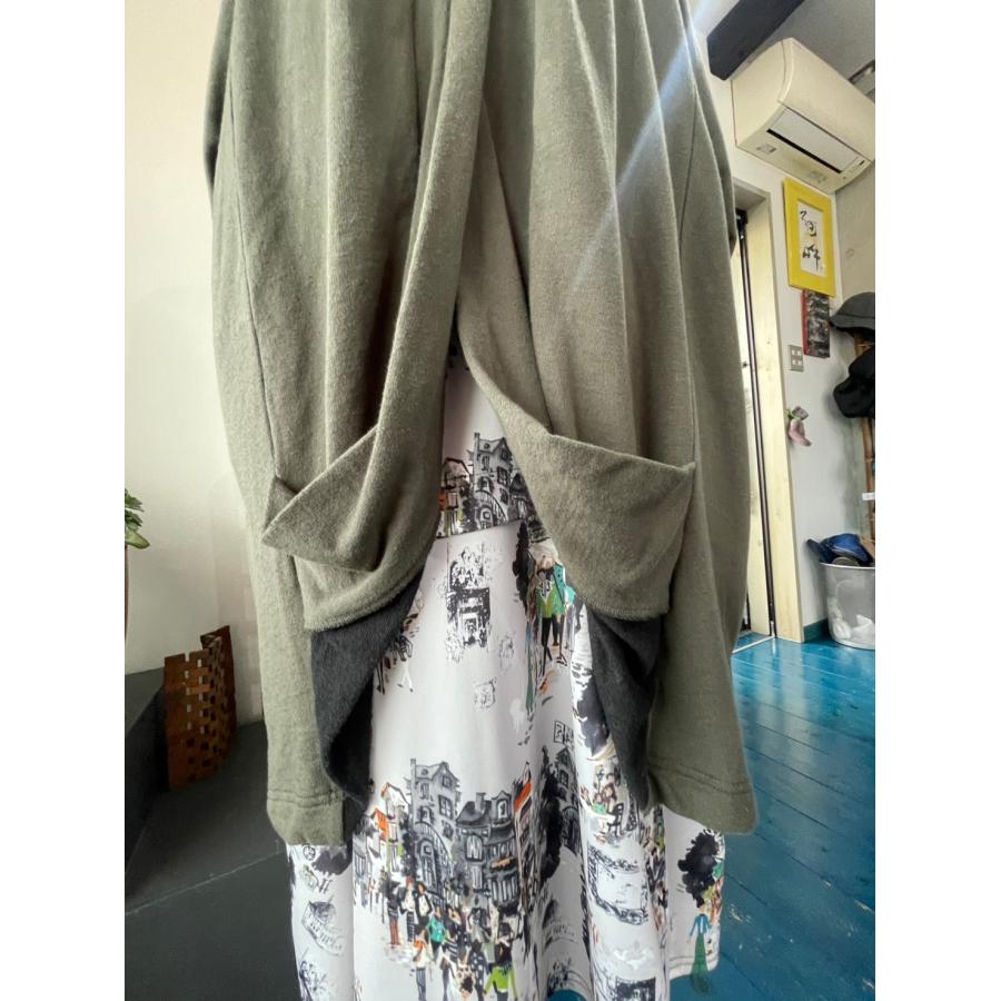 センソユニコ　萌　センソ　中古　リサイクル　レディース　コート　綿　バイカラー　美品　 | Sensounico | 02