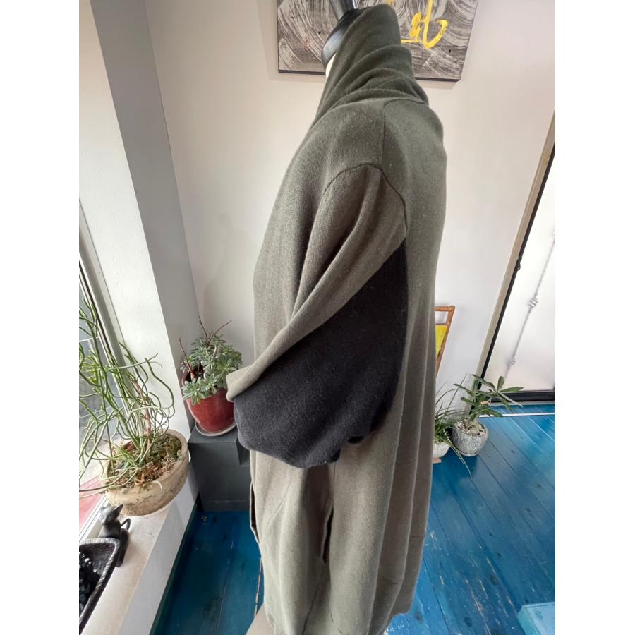 センソユニコ　萌　センソ　中古　リサイクル　レディース　コート　綿　バイカラー　美品　 | Sensounico | 05