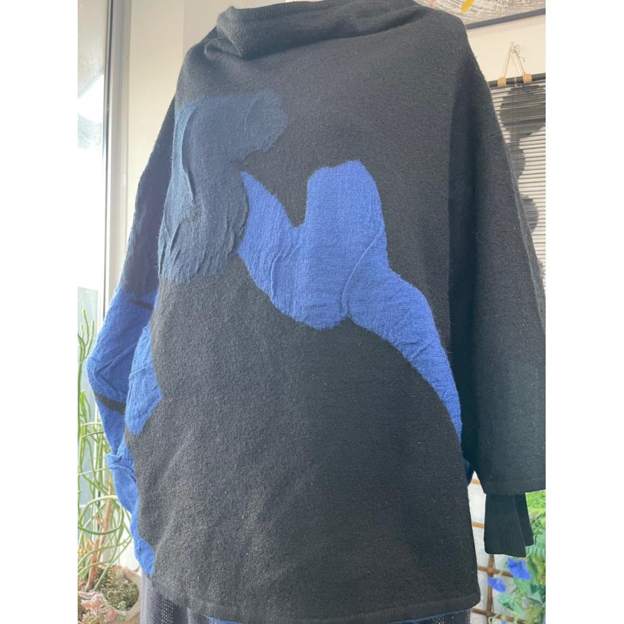 中古　レディース　トップス　ニット　ゆったり　抽象柄　美品 |  | 10