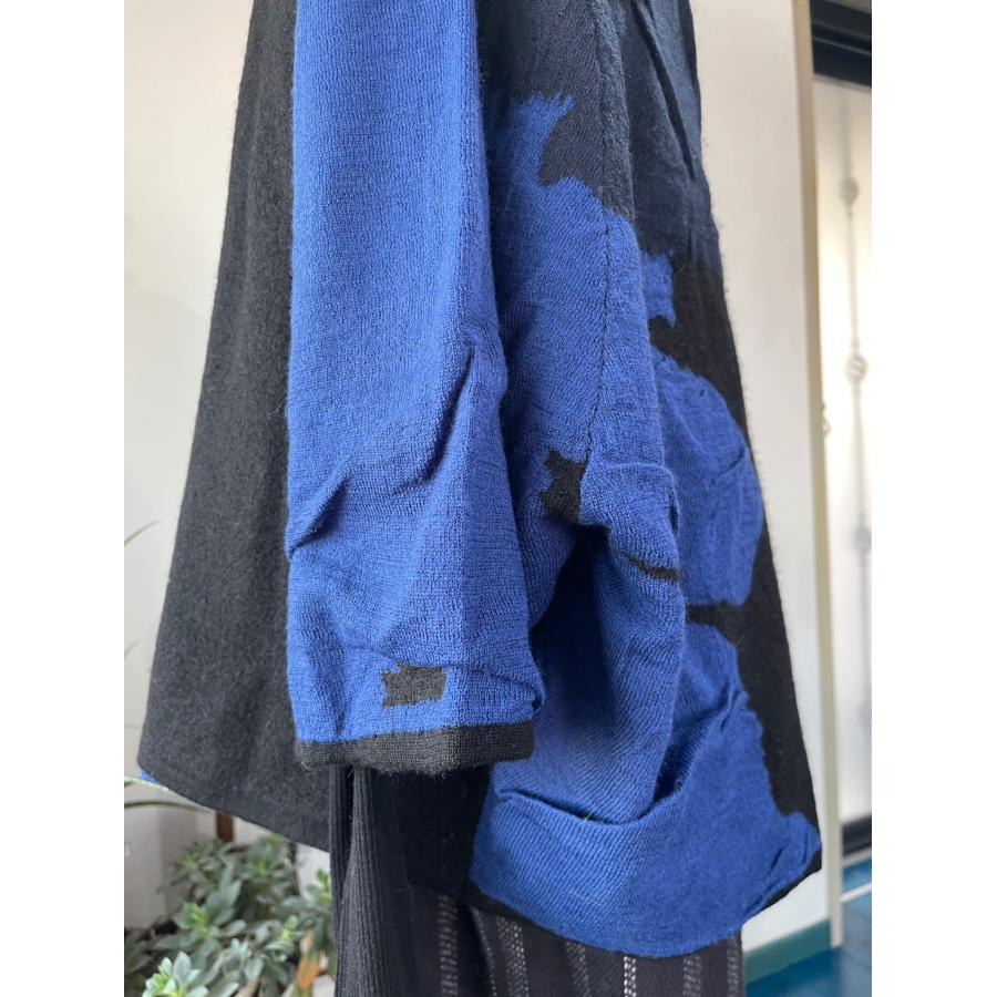 中古　レディース　トップス　ニット　ゆったり　抽象柄　美品 |  | 06