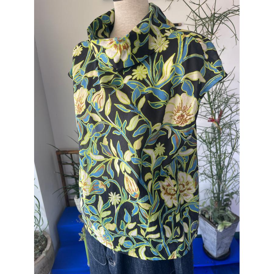 セモア　中古　レディース　トップス　ブラウス　ノースリーブ　花柄　美品 |  | 11