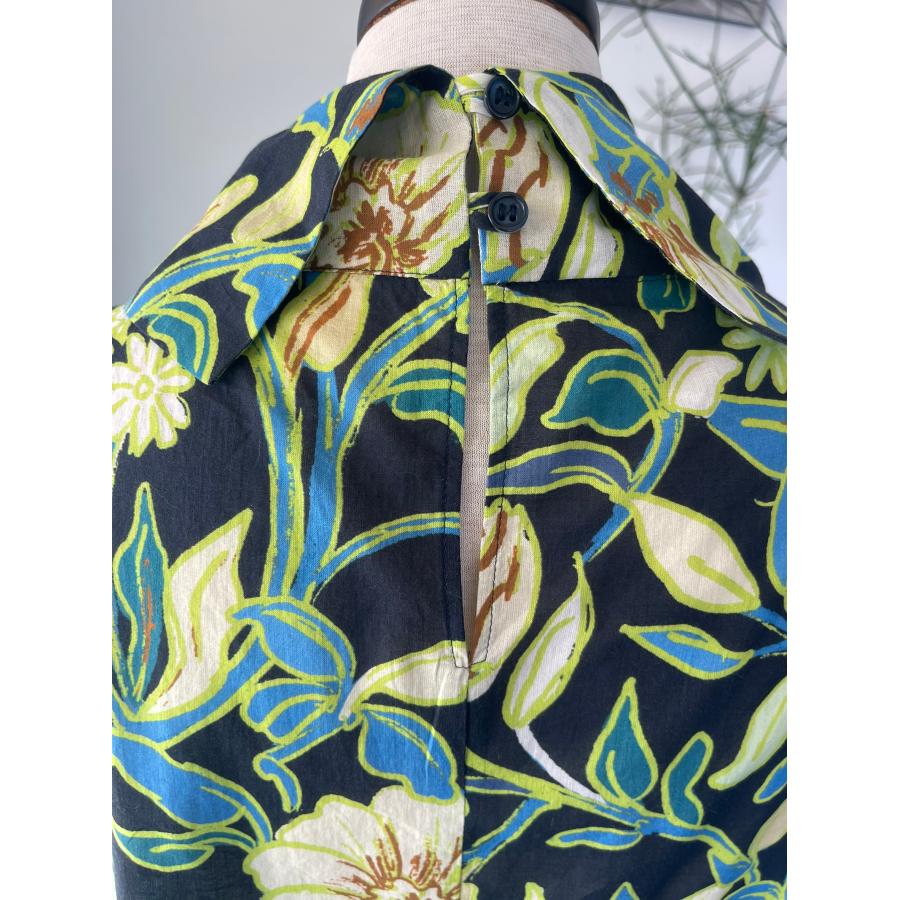 セモア　中古　レディース　トップス　ブラウス　ノースリーブ　花柄　美品 |  | 12