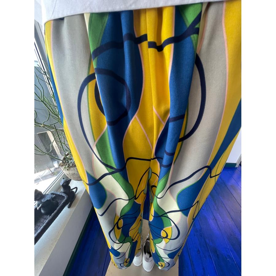 MICALLE MICALLE　中古　リサイクル　レディース　ボトムス　パンツ　抽象柄　ゆったり　美品 |  | 10