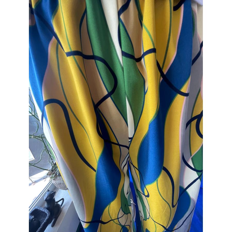 MICALLE MICALLE　中古　リサイクル　レディース　ボトムス　パンツ　抽象柄　ゆったり　美品 |  | 01